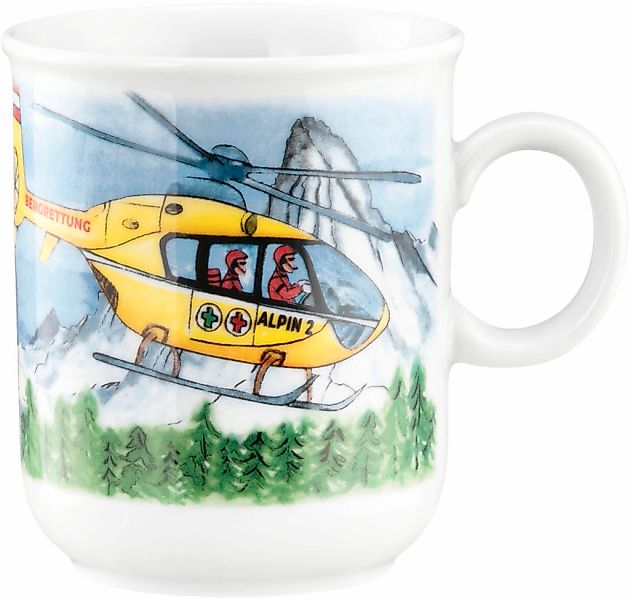 Seltmann Weiden Becher "Compact, Blaulicht" Becher mit Henkel 0,25 l günstig online kaufen