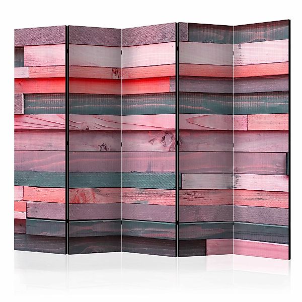 5-teiliges Paravent - Pink Manor Ii [room Dividers] günstig online kaufen