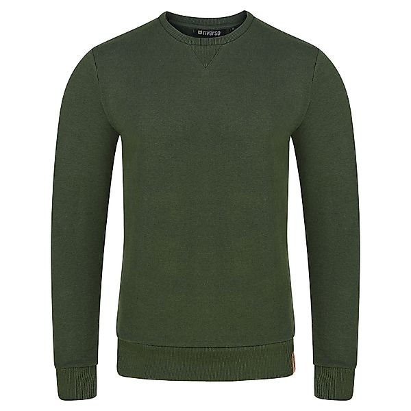 riverso Sweatshirt Herren Rundhals Pullover RIVPhillip Regular Fit Longslee günstig online kaufen