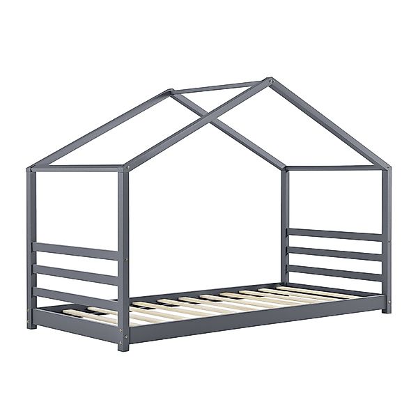 en.casa Kinderbett, »Vardø« Hausbett Jugendbett 90x200cm günstig online kaufen