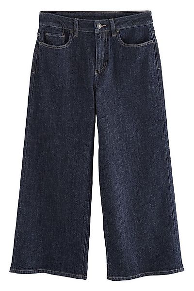 Next Weite Jeans Knöchellange Jeans mit weitem Bein - Petite (1-tlg) günstig online kaufen