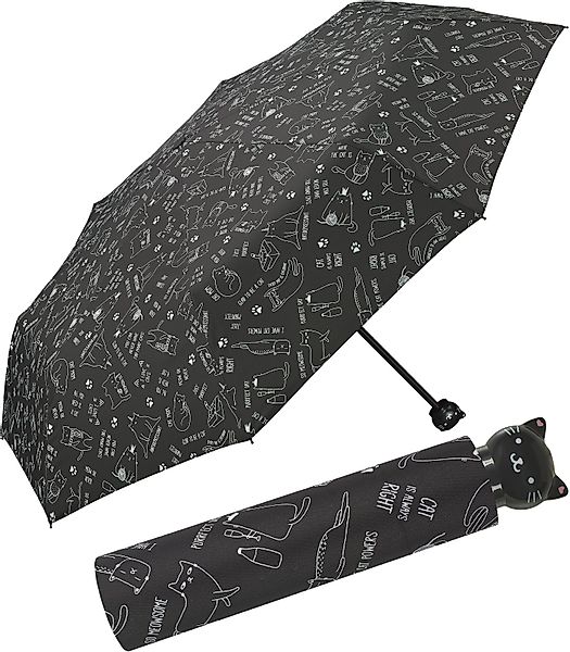 HAPPY RAIN Taschenregenschirm Damen Taschenschirm Handöffner günstig online kaufen