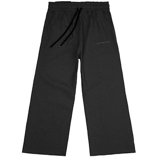 Ko Samui Tailors  Hosen Basic-Oversize-Leinenhose Schwarz günstig online kaufen