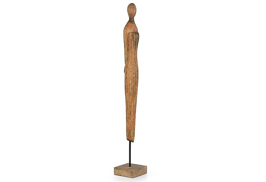 Moritz Skulptur Skulptur Figur Hände auf Rücken 73x10x10cm, Holz, Tischdeko günstig online kaufen