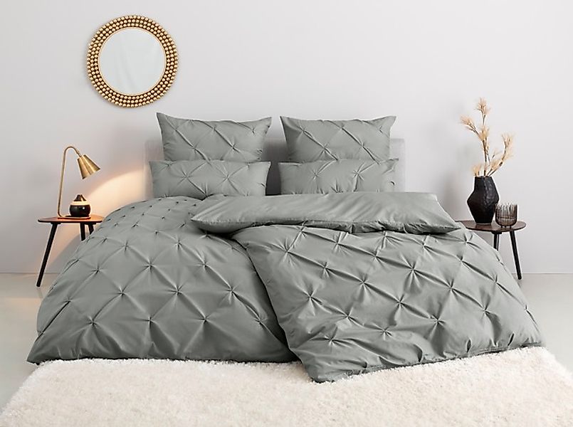 Home affaire Bettwäsche »Elliant in Gr. 135x200 oder 155x220 cm«, Bettwäsch günstig online kaufen