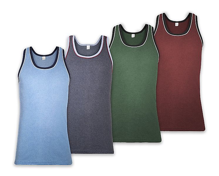 The Bakis Unterhemd bunte Unterhemden, 4er günstig online kaufen