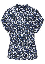 LASCANA Kurzarmbluse mit Alloverdruck, Damenbluse, sportlich elegant günstig online kaufen