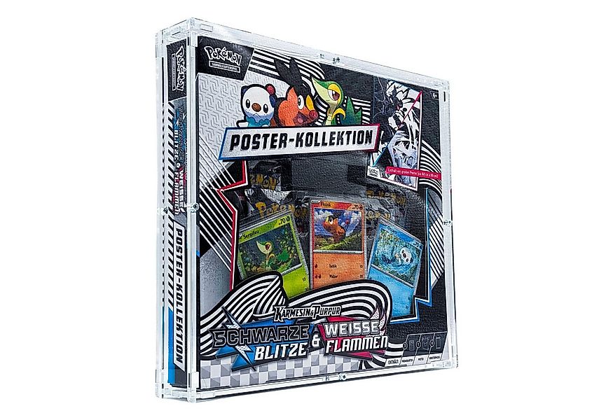 DragonCollect Sammelkarte Acryl Case Pokemon Schwarze Flammen Weiße Blitze günstig online kaufen