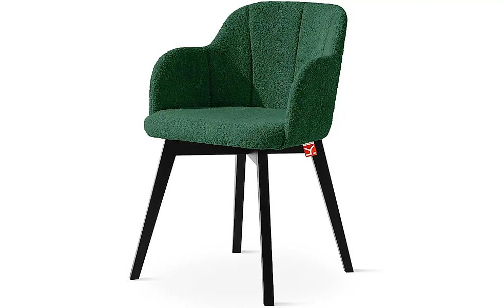 KONSIMO Polsterstuhl   ¦ grün ¦ Maße (cm): B: 54,5 H: 80 Stühle > Polsterst günstig online kaufen