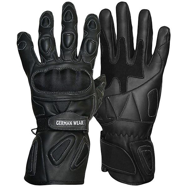 German Wear Motorradhandschuhe GW400G-M2 Lederhandschuhe Motorrad günstig online kaufen