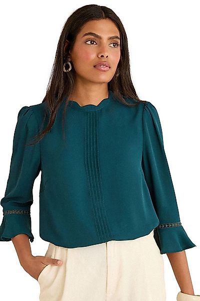 Love & Roses Langarmbluse Love & Roses Bluse mit 3/4-Trompetenärmeln Regula günstig online kaufen