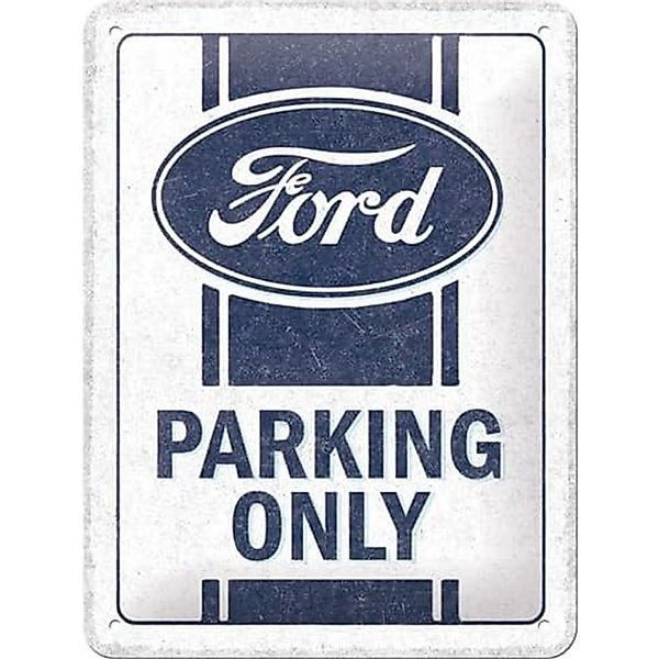 Nostalgic-Art Blechschild 15 x 20 cm - Ford - Parking Only günstig online kaufen