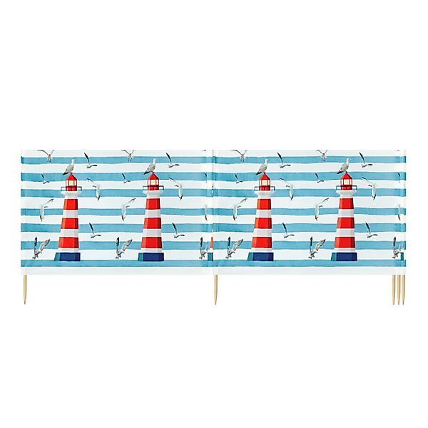 Ladeheid Windschutz Strand Sichtschutz 5m LAEX001 günstig online kaufen