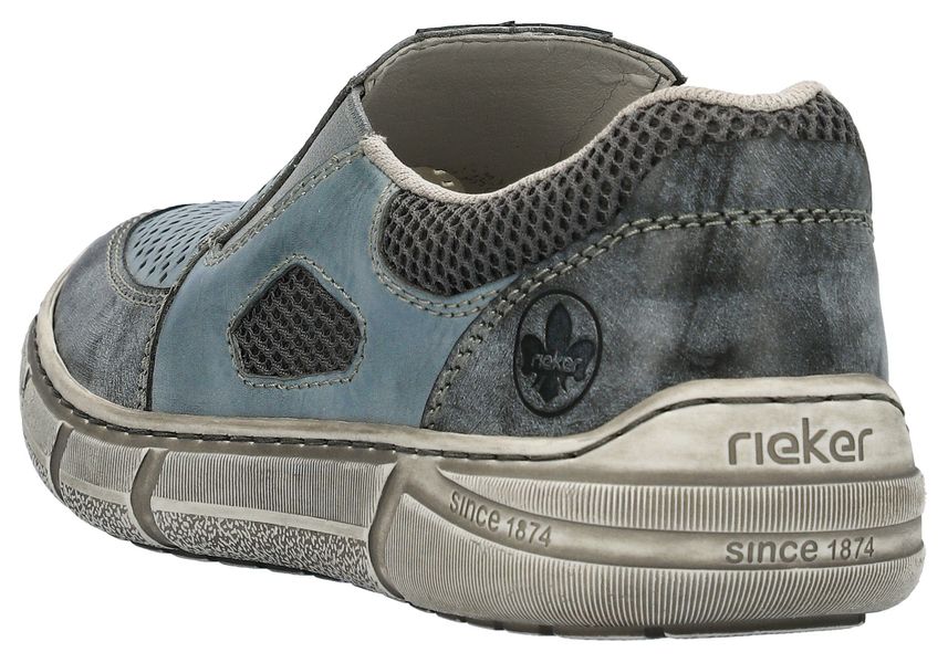 Rieker Slipper, Halbschuh, Freizeitschuh mit seitlichem günstig online kaufen