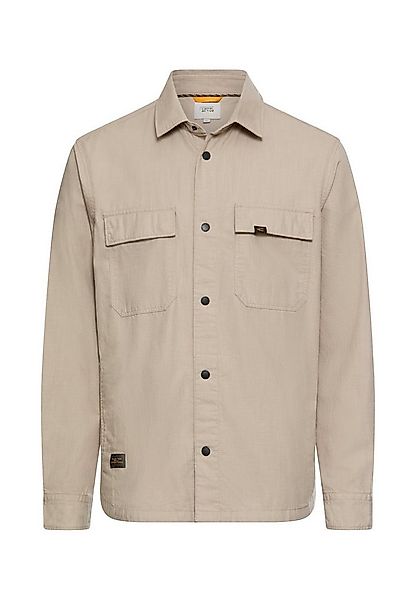camel active Langarmhemd Overshirt mit Druckknöpfen günstig online kaufen