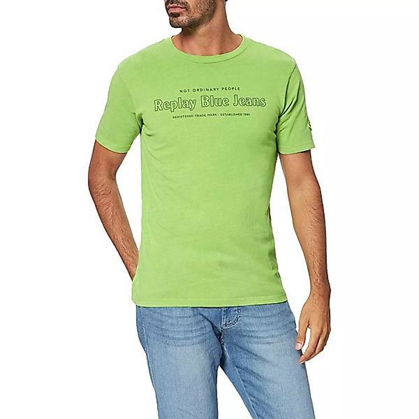 Replay M3490.000.22662g T-shirt 2XL Acid Green günstig online kaufen