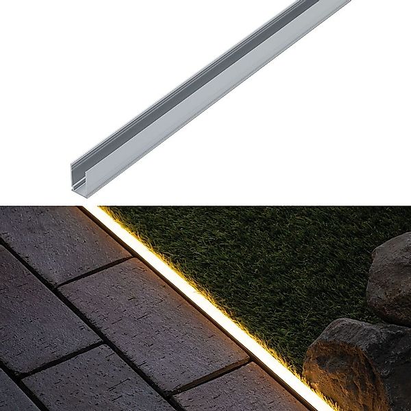 Plug & Shine Neon LED Stripe Aluminiumprofil 1m günstig online kaufen
