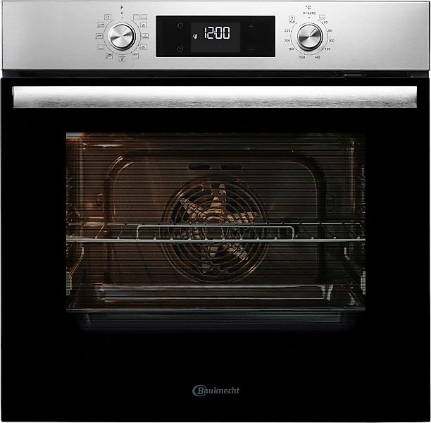 BAUKNECHT Einbaubackofen "BBA285HU1I" mit Teilauszug Pizzafunktion – knuspr günstig online kaufen