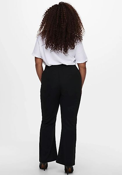 ONLY CARMAKOMA Jerseyhose "CARPEVER FLARED PANTS JRS NP" günstig online kaufen