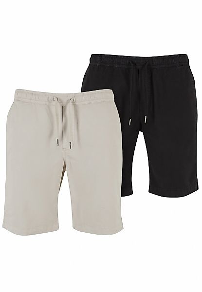 URBAN CLASSICS Shorts "Urban Classics Stretch Twill Joggshorts 2-Pack" günstig online kaufen