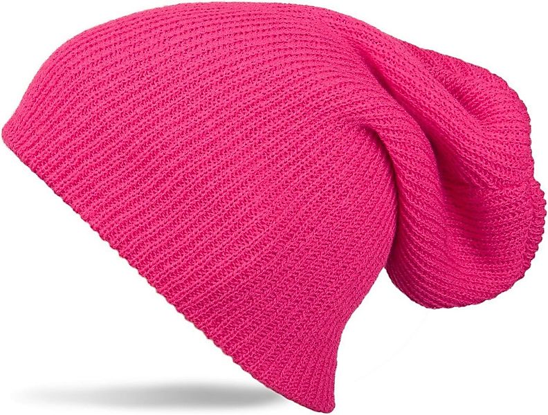 styleBREAKER Strickmütze Feinstrick Beanie doppelt gestrickt (1-St) günstig online kaufen