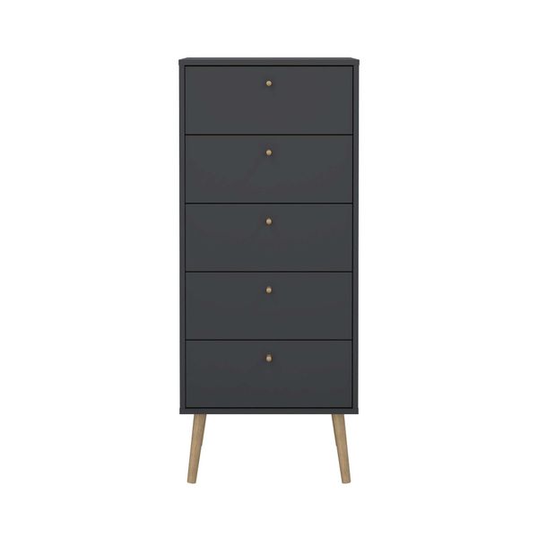 andas Highboard "Bodo, Hochkommode, Aufbewahrung, Stauraum" mit 5 Schublade günstig online kaufen