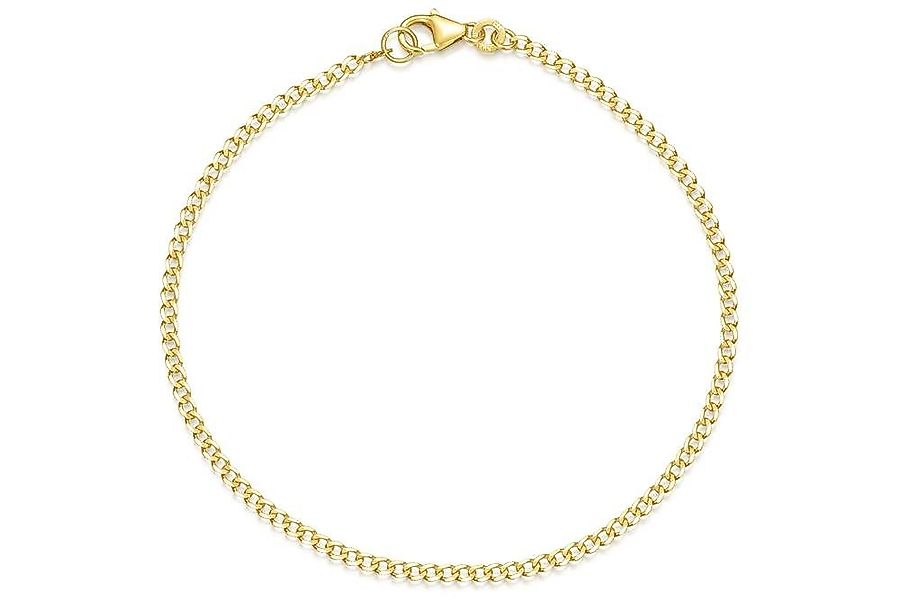 Silberkettenstore Goldarmband Panzerkette Armband 2mm - günstig online kaufen