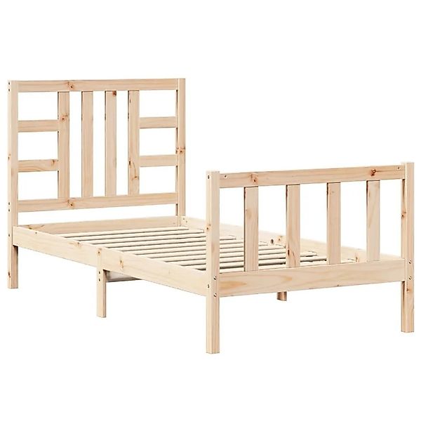 vidaXL Massivholzbett ohne Matratze 90x200 Kiefernholz 3191956 günstig online kaufen