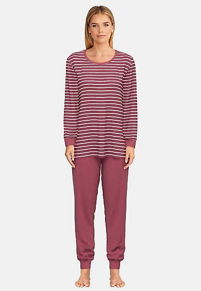 GÖTZBURG Pyjama "Herbstblüte", 2 Stk. Langarm, Rundhalsausschnitt, Baumwoll günstig online kaufen