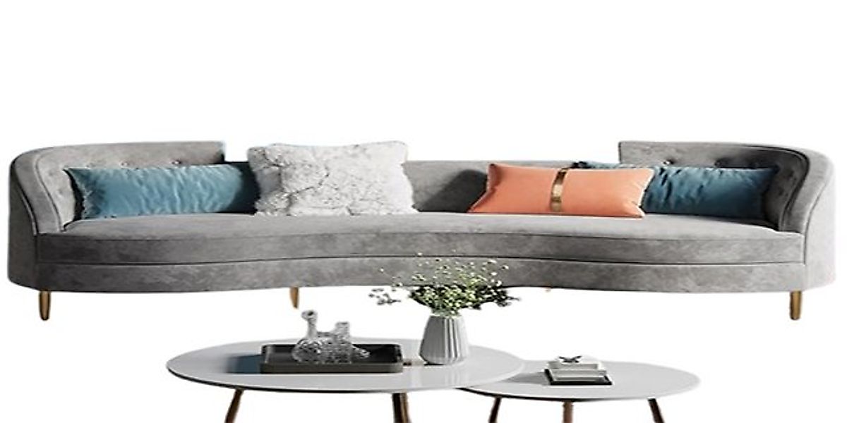 Xlmoebel 3-Sitzer 3-Sitzer Stoffsofa Wohnlandschaft Entspannungs-Sitz Desig günstig online kaufen