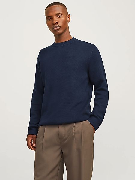 Jack & Jones Rundhalspullover "JPRBLAMARK MERINO KNIT CREW NECK LN" Wolle, günstig online kaufen