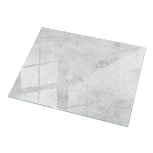 Tulup Tischplatte Betonstruktur mit Kratzern Couchtischplatte 120x80 cm Gra günstig online kaufen