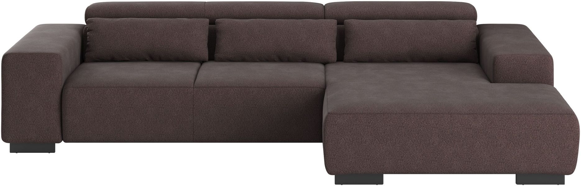 COTTA Ecksofa Side L-Form, mit Kopfteilverstellung günstig online kaufen