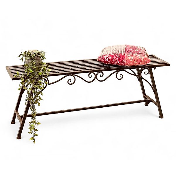 DanDiBo Gartenbank Wetterfest Metall 120 cm günstig online kaufen