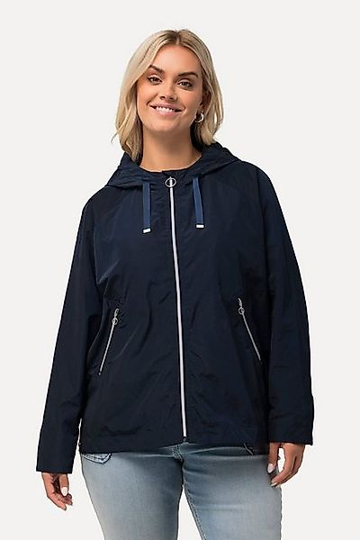 Ulla Popken Outdoorjacke HYPRAR Kapuzenjacke wasserabweisend Shape Memory günstig online kaufen