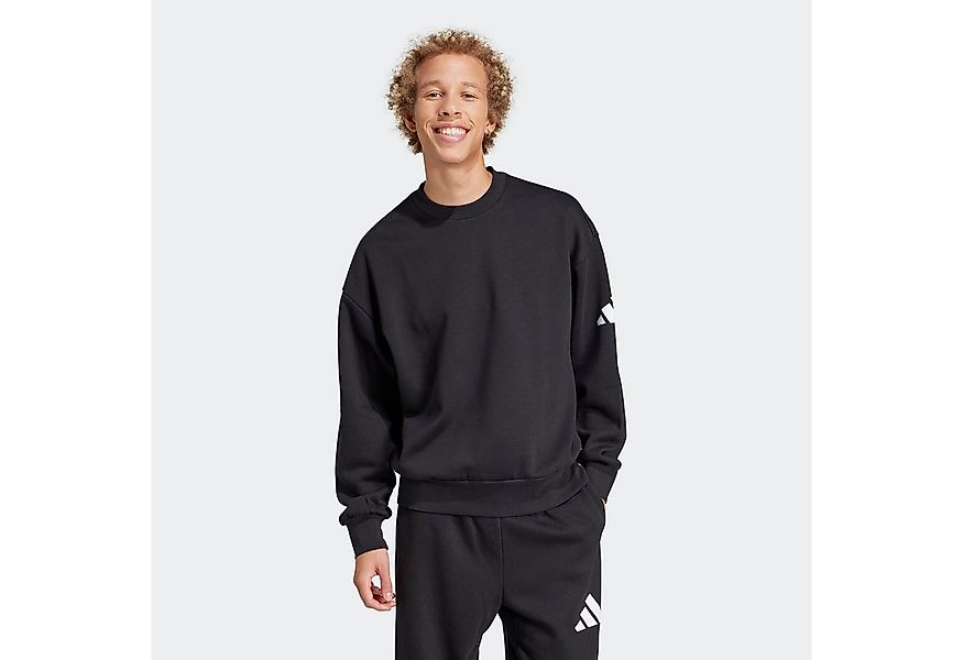adidas Sportswear Sweatshirt ESSENTIALS LOOSE FIT 3-STREIFEN LOGO günstig online kaufen