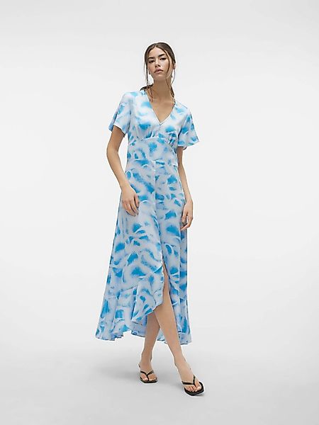 Vero Moda Maxikleid MERLE (1-tlg) Drapiert/gerafft günstig online kaufen