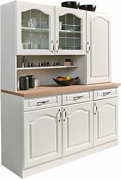 wiho Küchen "Linz" 150 cm breit, in Landhaus-Optik günstig online kaufen