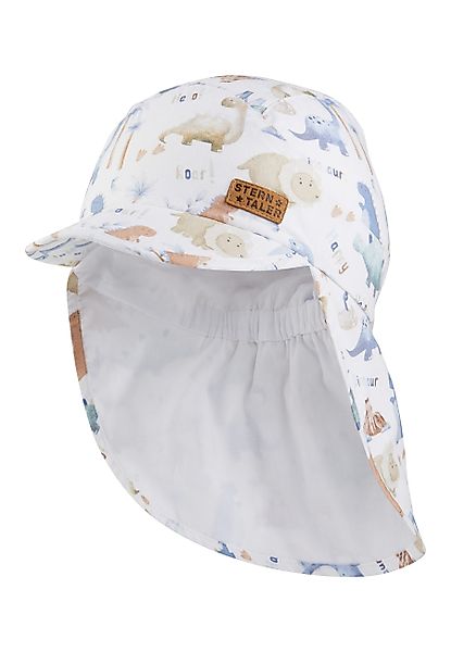 Sterntaler® Beanie Schirmmütze mit Nackenschutz Saurier günstig online kaufen