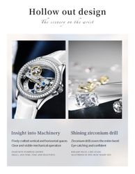 OLEVS Automatikuhr Luxus Frauen Automatikuhr Damenuhr günstig online kaufen