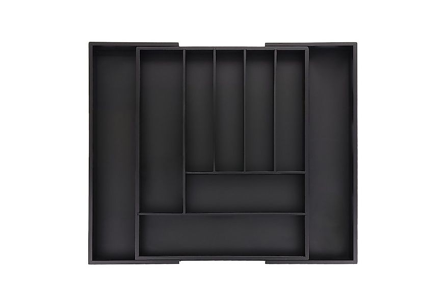 relaxdays Besteckkasten Ausziehbarer Besteckkasten aus Bambus günstig online kaufen