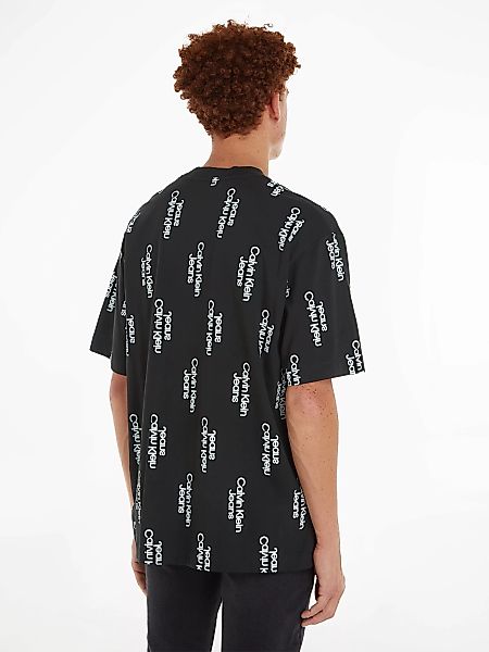 Calvin Klein Jeans T-Shirt "STACKED LOGO AOP TEE" günstig online kaufen