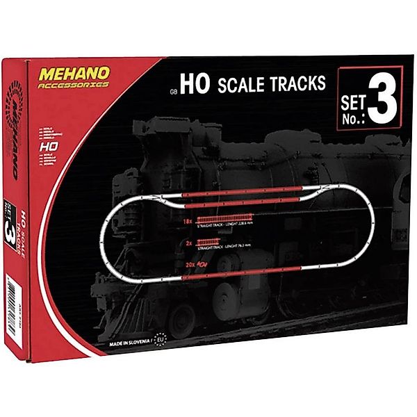 Mehano Spielzeug-Eisenbahn H0 Gleis-Ergänzungs-Set Nr. 3 günstig online kaufen