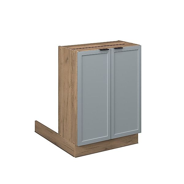 Vicco Unterschrank Fame-Line, Hellblau-grau/Goldkraft Eiche, 60 günstig online kaufen