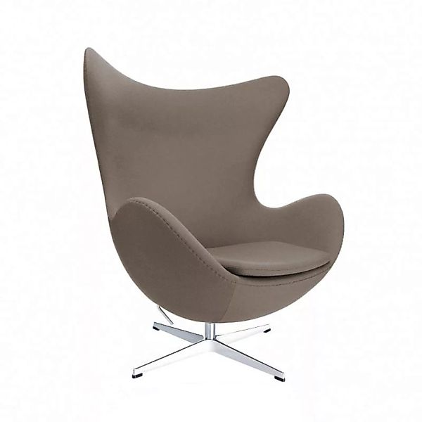 Fritz Hansen - Egg Chair/ Das Ei™ Loungesessel Stoff - taupe/Stoff Fame 611 günstig online kaufen