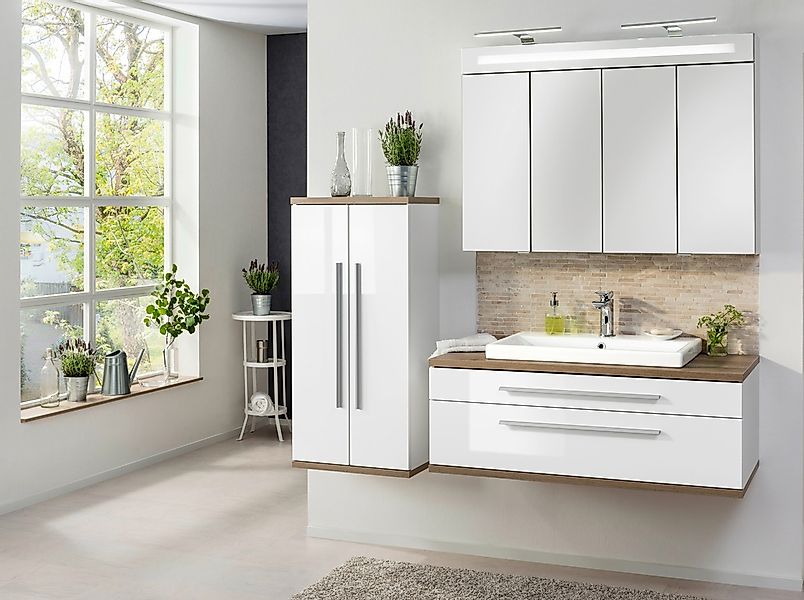 FACKELMANN Midischrank "Stanford", Badmöbel Badmöbel Breite 50,5 cm günstig online kaufen