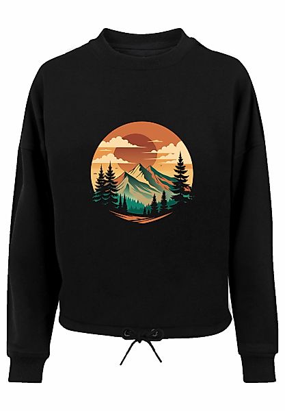 F4NT4STIC Sweatshirt "Sonnenuntergang Berglandschaft", Premium Qualität günstig online kaufen
