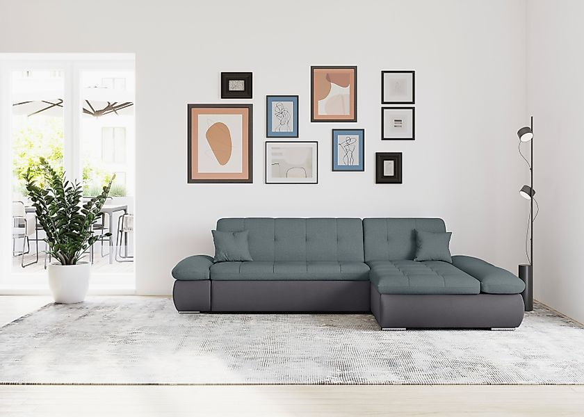 DOMO collection Ecksofa Moric, L-Form, XXL-Sofa günstig online kaufen