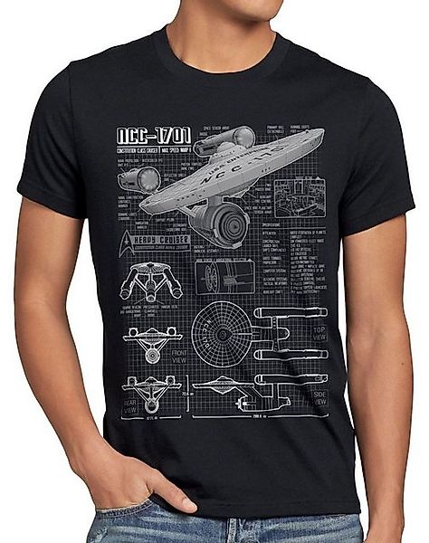 style3 T-Shirt NCC-70 christopher pike trek trekkie star sternenflotte klin günstig online kaufen