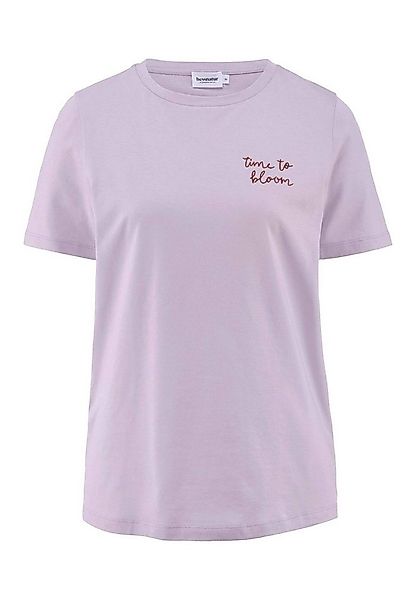 Hessnatur T-Shirt Relaxed aus einer Bio-Baumwolle (1-tlg) günstig online kaufen